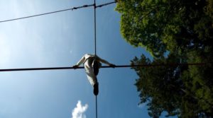 Tightrope Walking and Zen: a Way to Be Trained to Balance