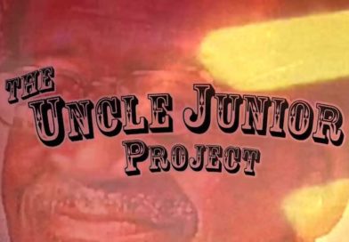 The Uncle Junior Project graphic, featuring Uncle Junior with a red overlay