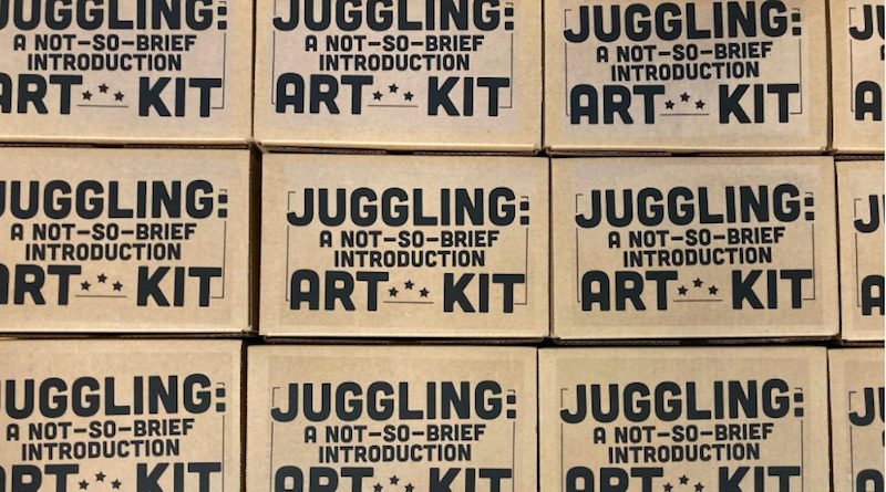 Juggling Kits made for the Arrowhead Library System