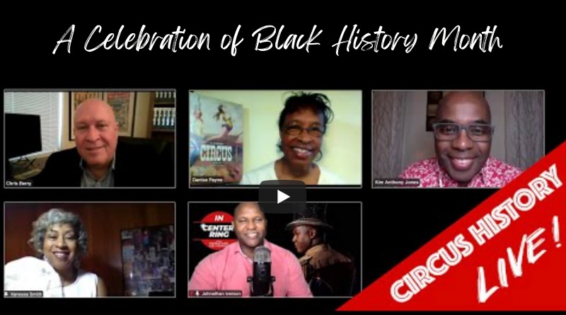 Circus History Live: Ringmasters and Role Models -A Celebration of Black History Month
