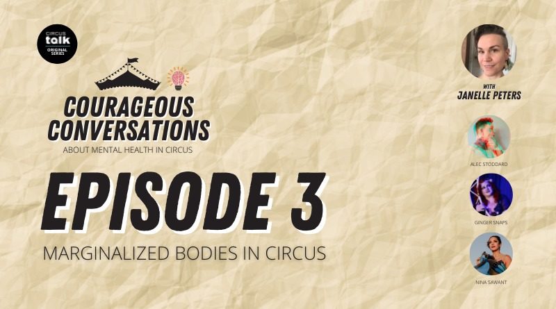 Title image of Courageous Conversations About Mental Health in Circus Episode 3