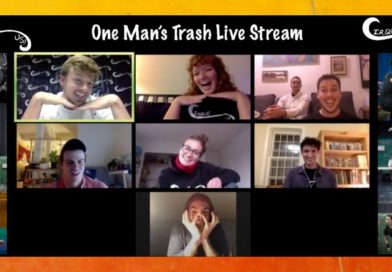 Cirque Us' "One Man's Trash" Livestream shows the smiling faces of seven circus performers