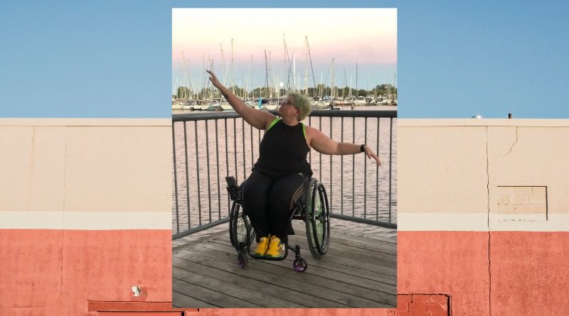 Shay Elrich, accessibility consultant, a genderqueer white person in their mid 30s