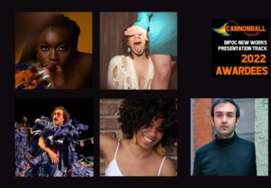 Awardees of Almanac Dance Circus Theatre's BIPOC New Work Presentation Track, scheduled to appear at Philadelphia Fringe 2022. These artists are Sophiann Mahalia, Chachi Perez, Nathaniel Justiniano, Shavon Norris, and Sohrab Haghverdi