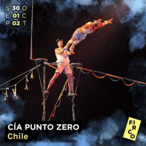Chilean circus duo Cia Punto Zero performs a Korean cradle act