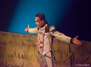 circus performer Thomas Chambers in Cirque du Soleil's JOYA