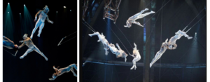 From 2000-2002, Jerry (Estefano) Navas performed with his flying trapeze troupe in the UniverSoul Circus