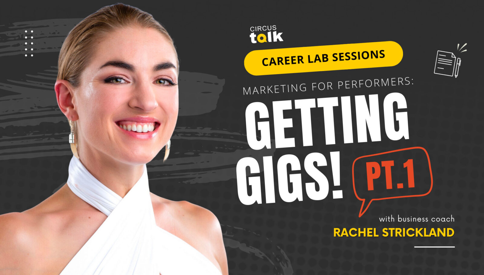 title image for Career Lab Session Getting Gigs with Rachel Strickland