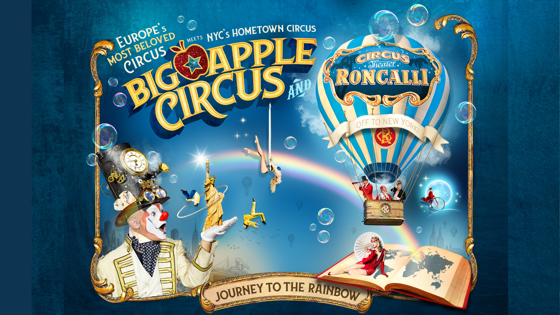 Big Apple Circus Partners With Europe’s Beloved Circus-Theater Roncalli In A First-Of-Its-Kind Collaboration