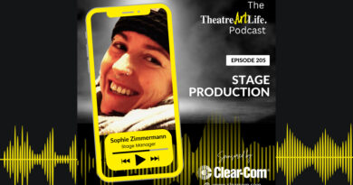 Theater Art Life Podcast – Stage Production with Sophie Zimmermann (Ep 205)