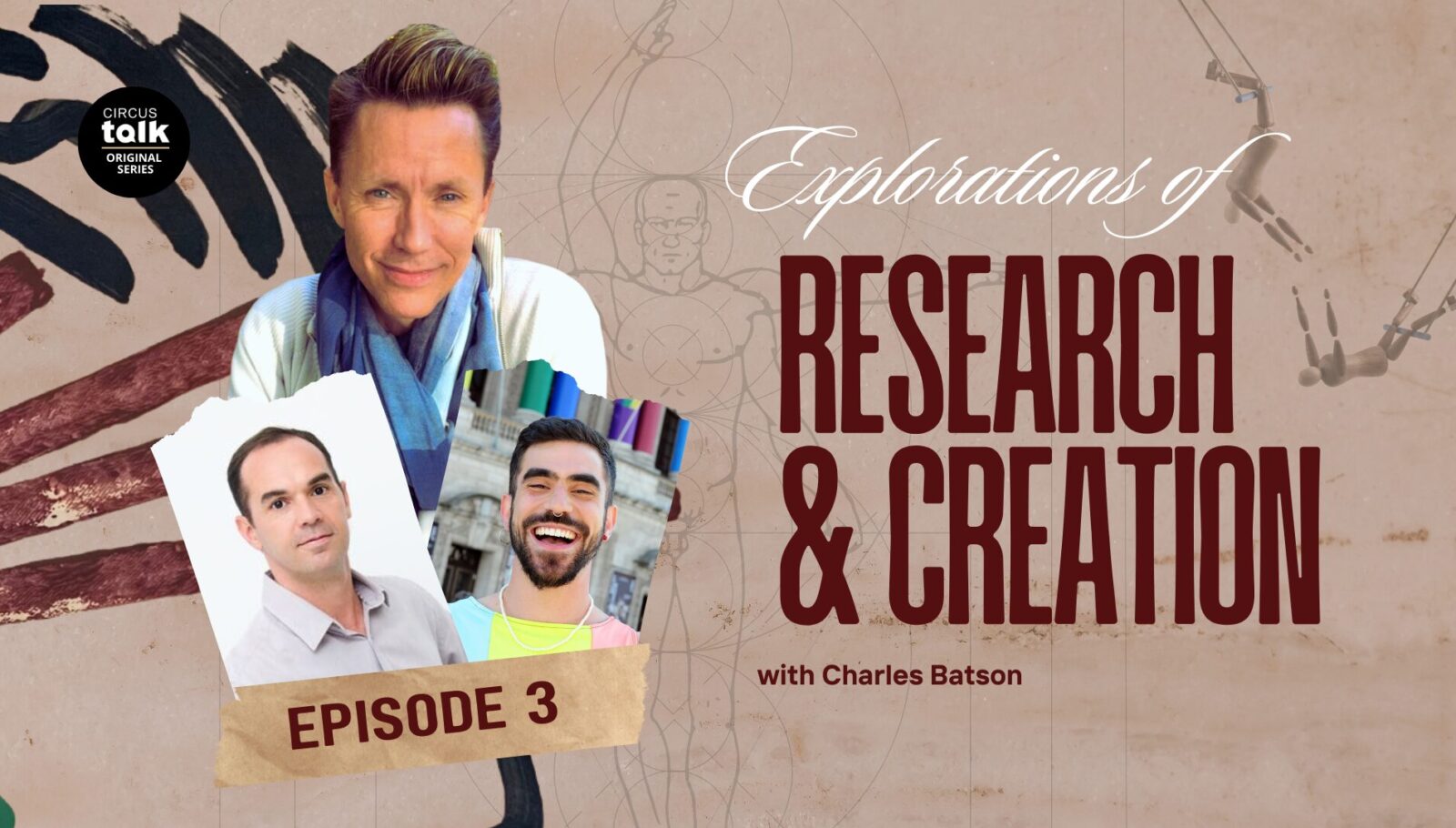 Explorations of Research and Creation with Charles Batson - Working Through Fear, Finding Hope & Ways of Being with Marco Bortoleto and Murilo Toledo