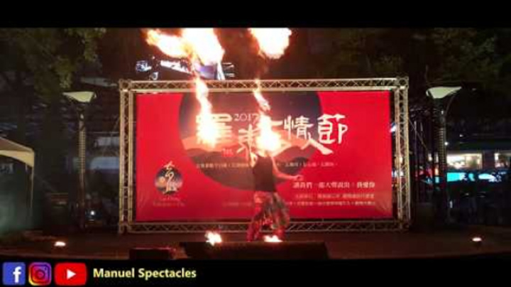 Taiwan fire double staff