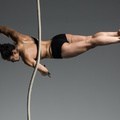 Aerial rope act
