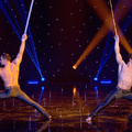 Duo Silver Stones (aerial straps act)
