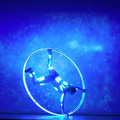 LED CYR WHEEL with LED SUIT