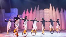 Monocycles/Unicycles on Ice  - Circus Acts - CircusTalk