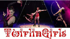 Aerial hoop and roller skating and tight wire - Circus Acts - CircusTalk