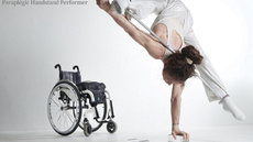Unic Paraplegic Handstand Performer - Silke Pan - Circus Acts - CircusTalk