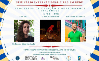 SEMINÁRIO INTERNACIONAL CIRCO EM REDE