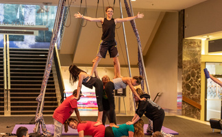 Beginner Circus and Aerial Camp (Ages 8-13)