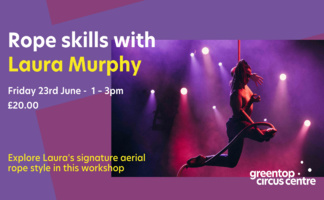 Autobiographical writing for circus artists with Laura Murphy