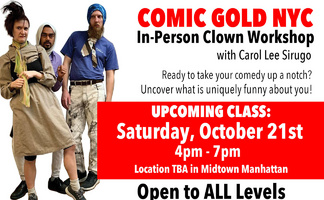 Comic Gold NYC Clown Workshop
