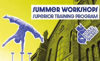 Summer workshops - École de cirque de Québec