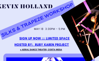 TRAPEZE AND SILKS WORKSHOP BY KEVIN HOLLAND